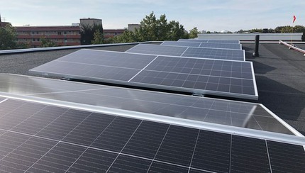 Solceller på hustak