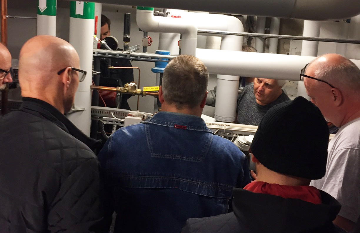 Områdestekniker i undercentral. 